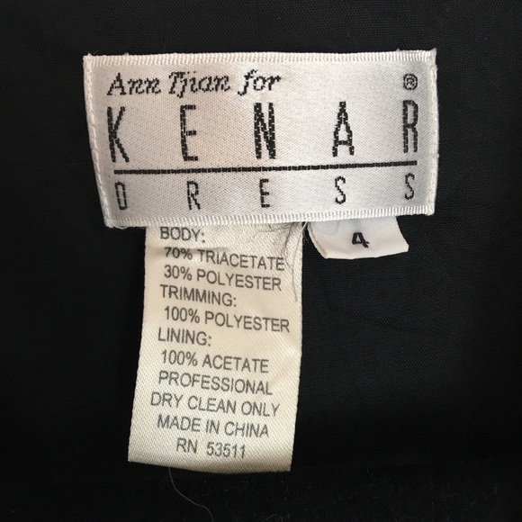 Kenar Black jumpsuit size 4 - Picture 4 of 5